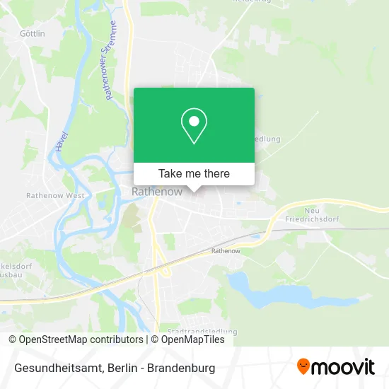 Карта Gesundheitsamt