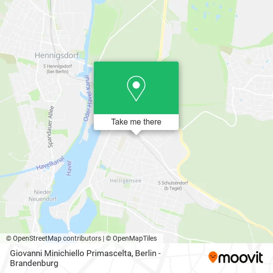 Карта Giovanni Minichiello Primascelta