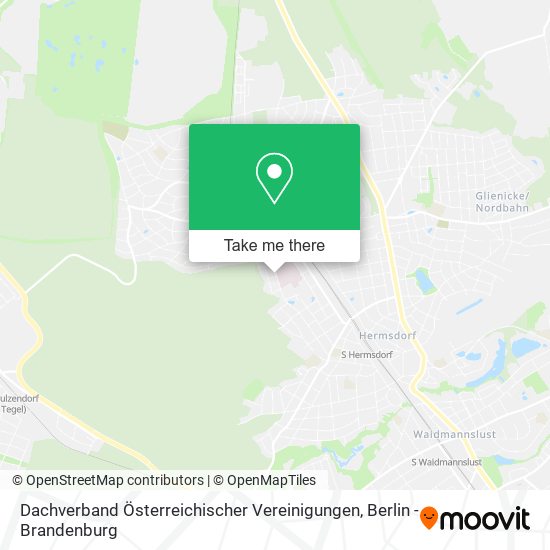 Dachverband Österreichischer Vereinigungen map