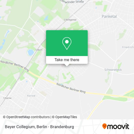 Beyer Collegium map