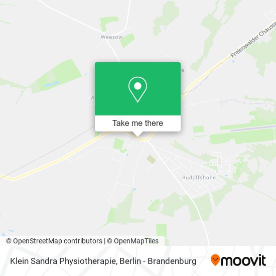 Klein Sandra Physiotherapie map