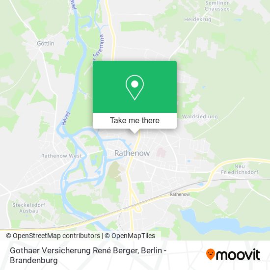 Gothaer Versicherung René Berger map