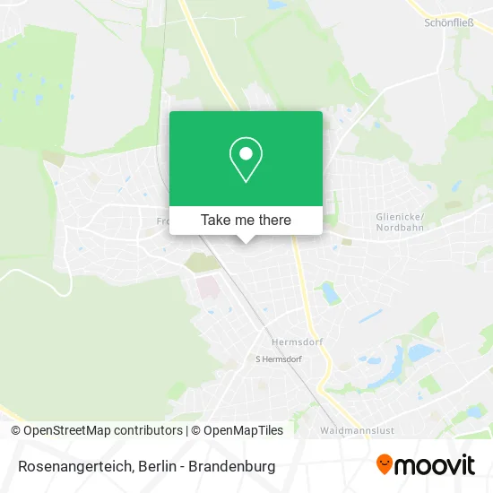 Карта Rosenangerteich