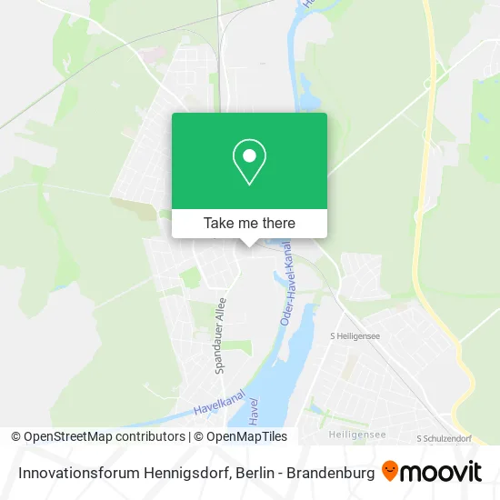 Innovationsforum Hennigsdorf map
