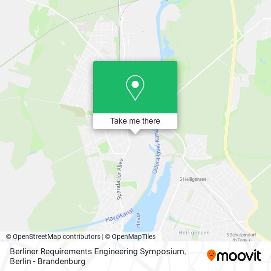 Berliner Requirements Engineering Symposium map