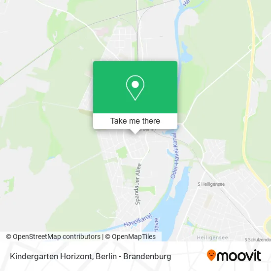 Kindergarten Horizont map