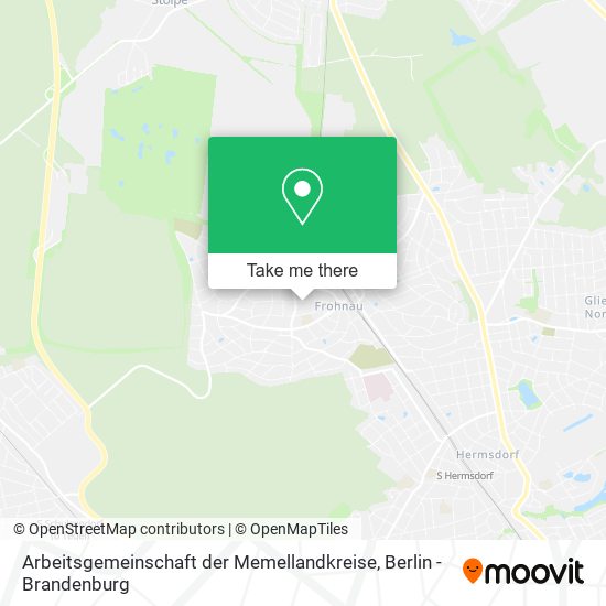 Arbeitsgemeinschaft der Memellandkreise map