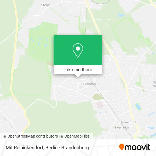 Карта Mit Reinickendorf