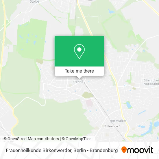 Карта Frauenheilkunde Birkenwerder