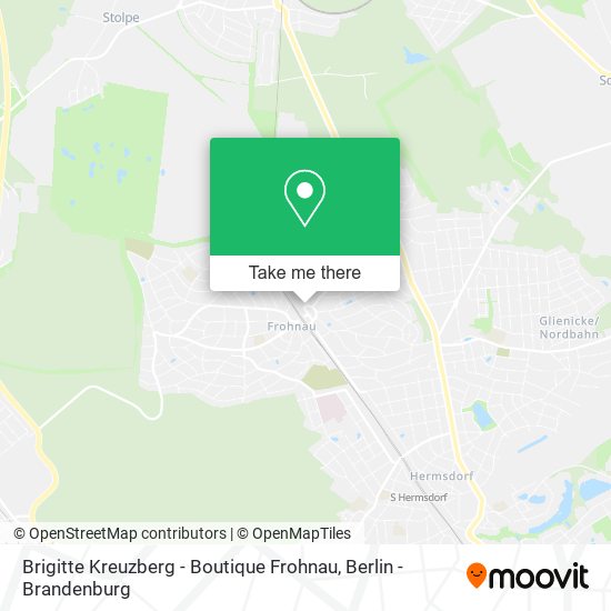 Карта Brigitte Kreuzberg - Boutique Frohnau