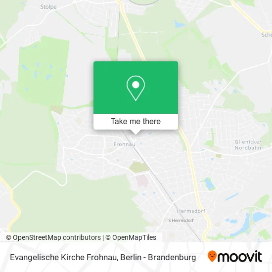 Карта Evangelische Kirche Frohnau
