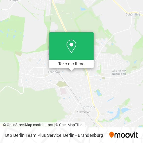 Карта Btp Berlin Team Plus Service
