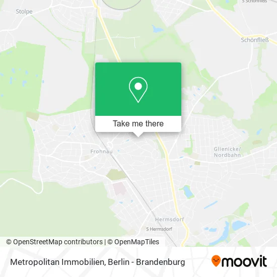 Карта Metropolitan Immobilien
