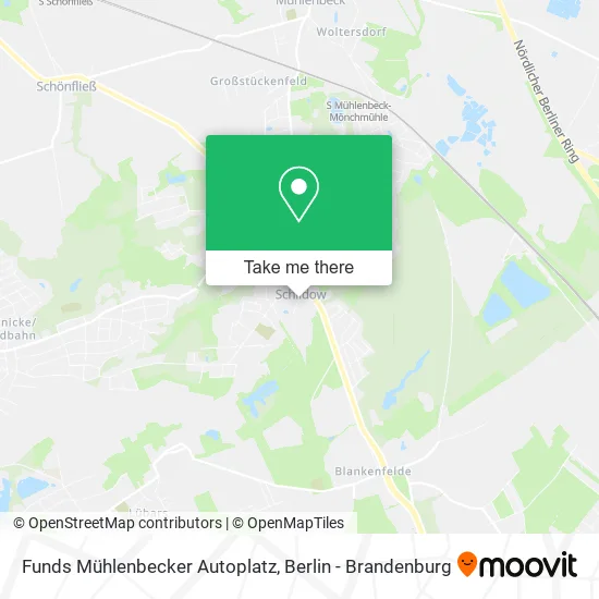 Карта Funds Mühlenbecker Autoplatz