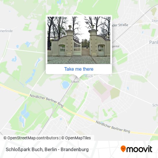 Карта Schloßpark Buch