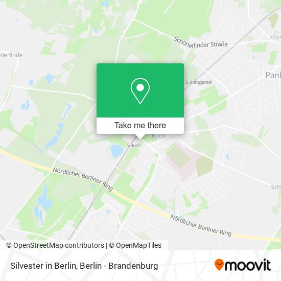 Silvester in Berlin map