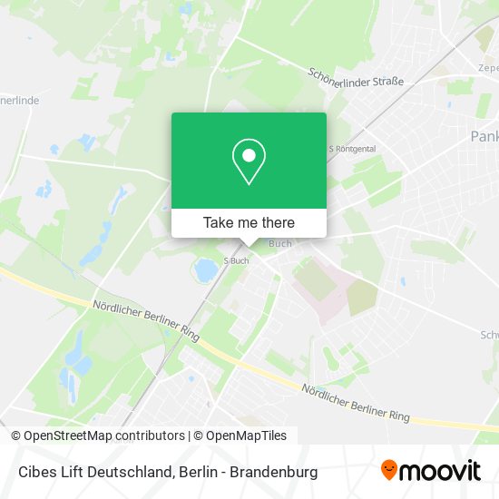 Cibes Lift Deutschland map