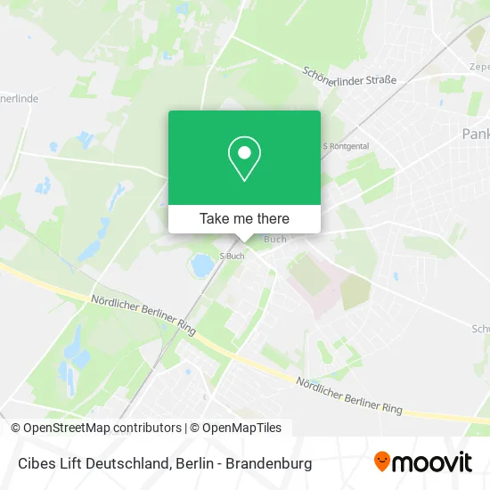 Карта Cibes Lift Deutschland