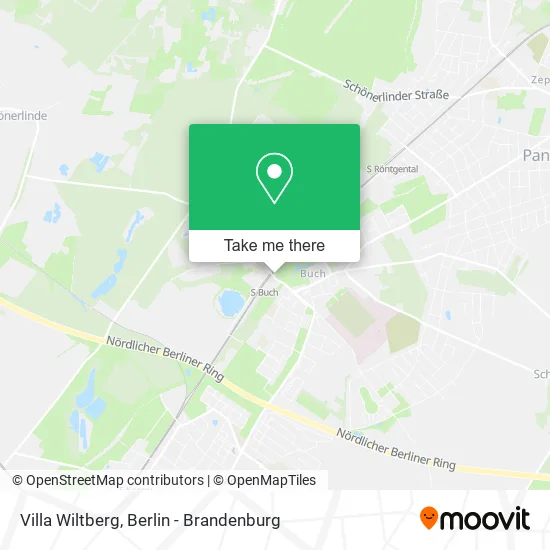 Villa Wiltberg map