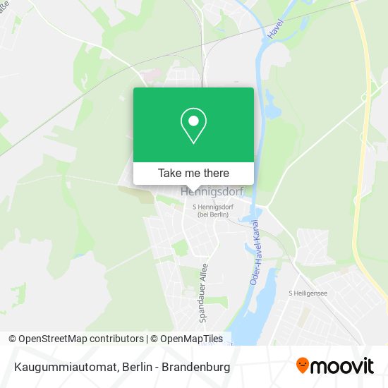 Kaugummiautomat map