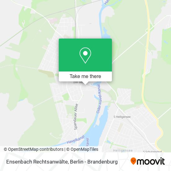 Ensenbach Rechtsanwälte map