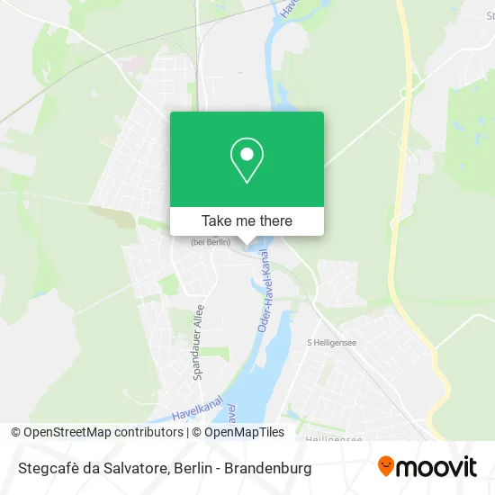 Карта Stegcafè da Salvatore