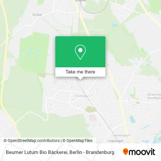 Карта Beumer Lutum Bio Bäckerei