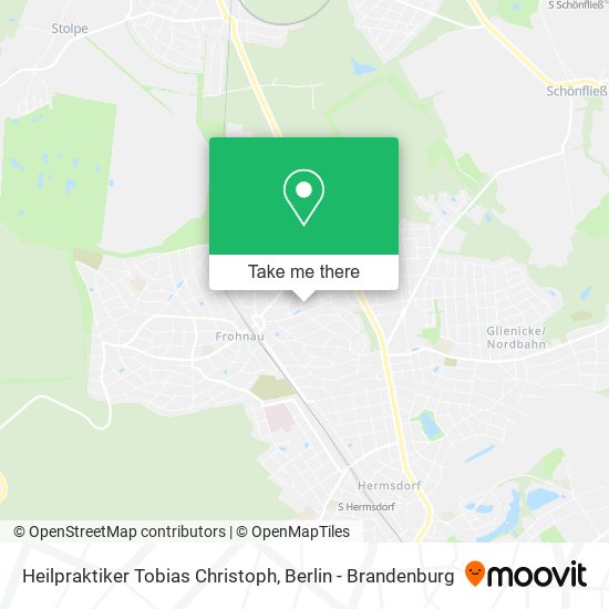 Карта Heilpraktiker Tobias Christoph