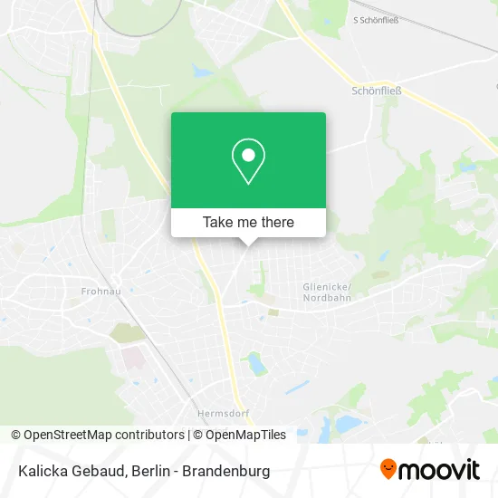 Карта Kalicka Gebaud