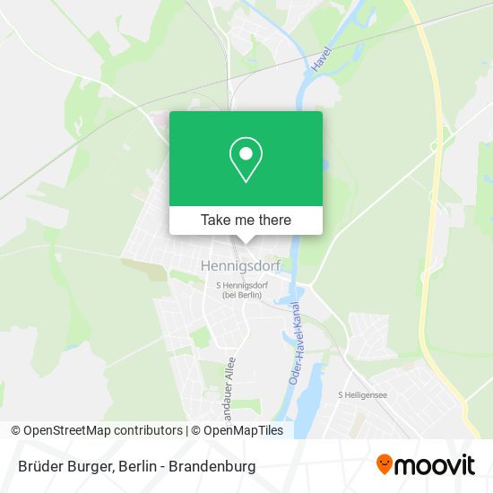 Brüder Burger map