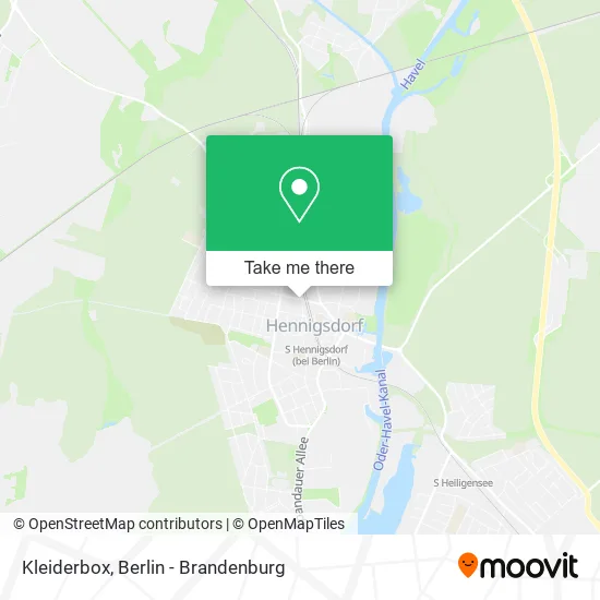 Карта Kleiderbox