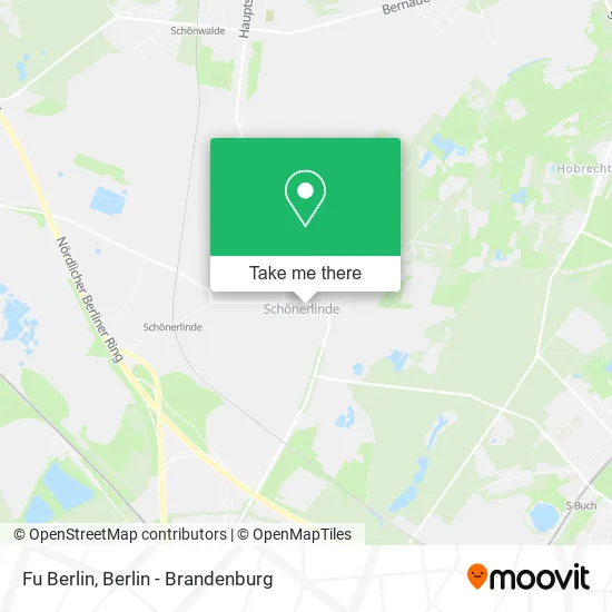 Карта Fu Berlin