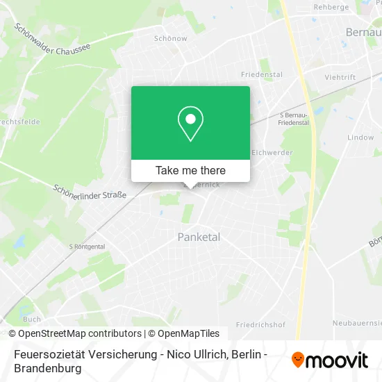 Карта Feuersozietät Versicherung - Nico Ullrich