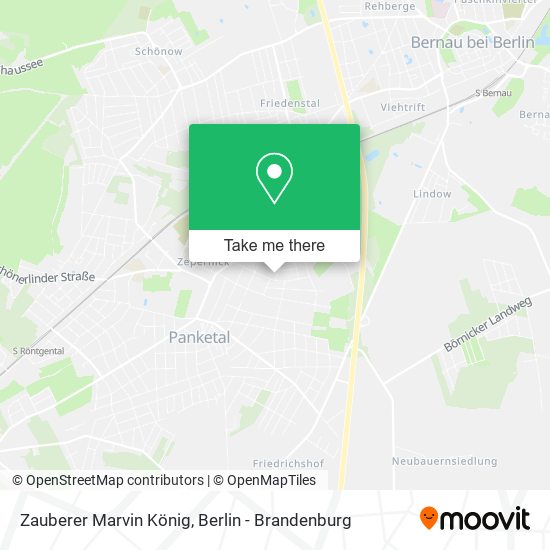 Zauberer Marvin König map