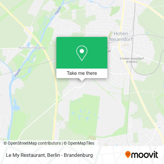 Le My Restaurant map