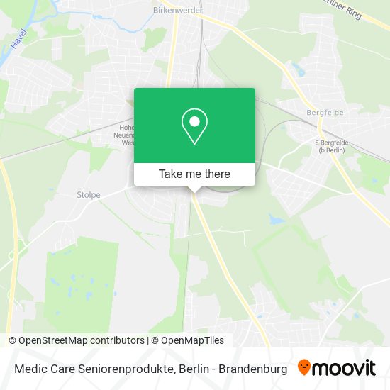 Medic Care Seniorenprodukte map