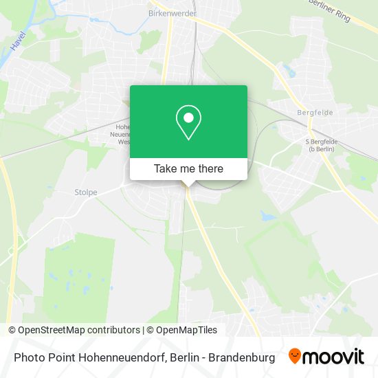 Photo Point Hohenneuendorf map