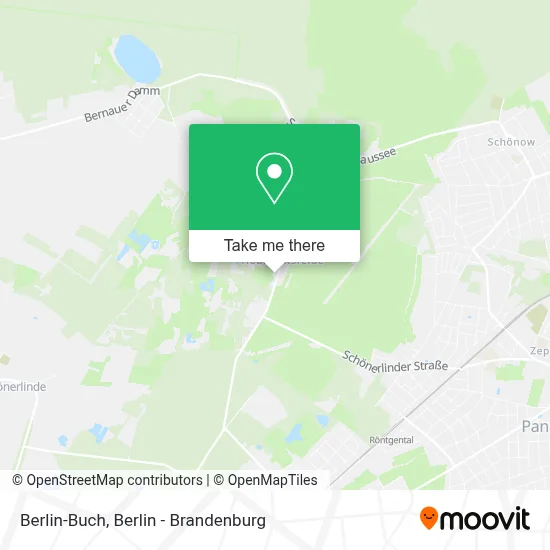 Berlin-Buch map