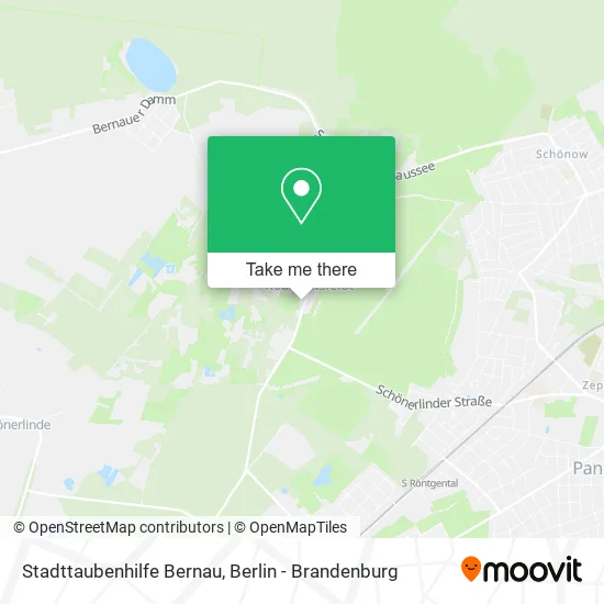Карта Stadttaubenhilfe Bernau