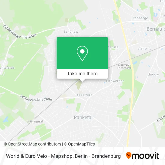 Карта World & Euro Velo - Mapshop