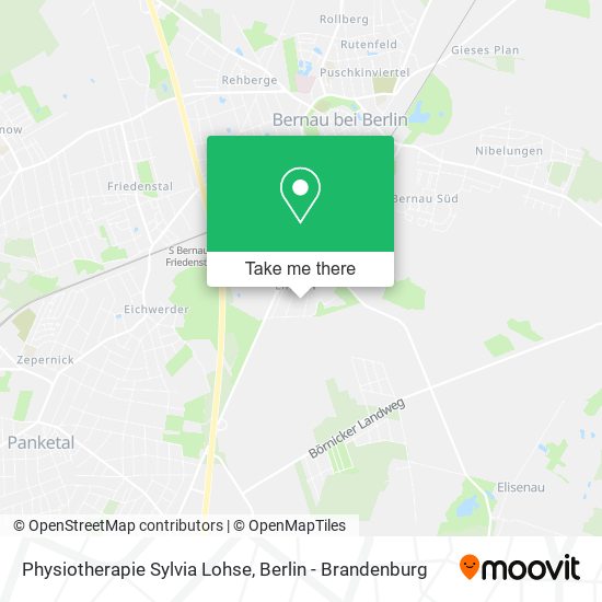 Physiotherapie Sylvia Lohse map