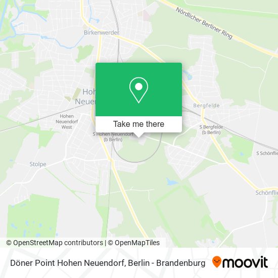 Döner Point Hohen Neuendorf map