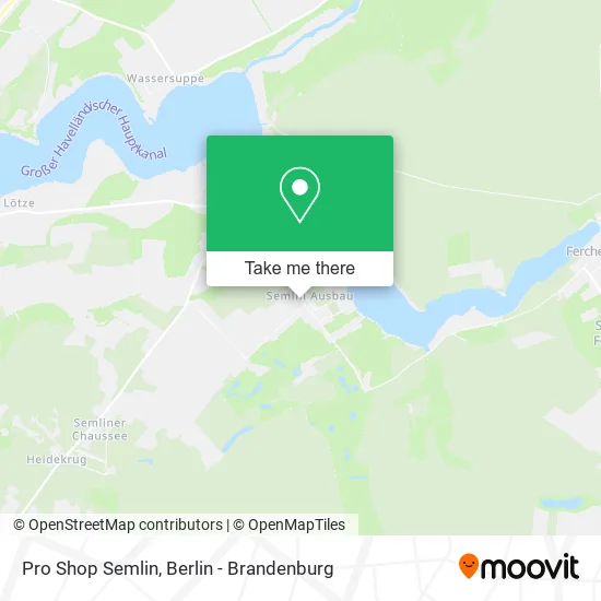 Карта Pro Shop Semlin