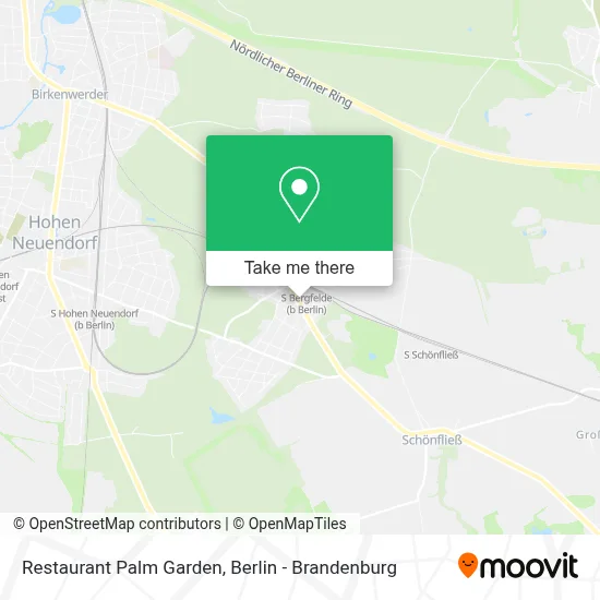 Restaurant Palm Garden map