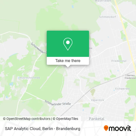 Карта SAP Analytic Cloud