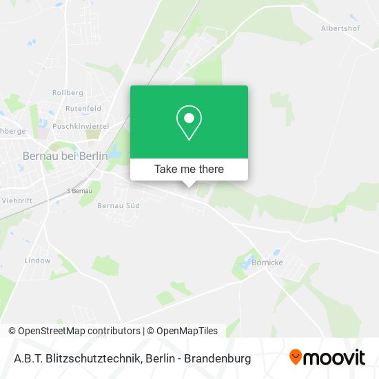 A.B.T. Blitzschutztechnik map