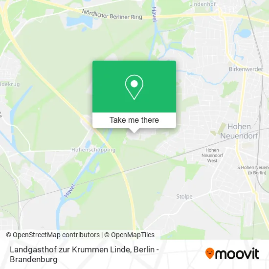 Карта Landgasthof zur Krummen Linde