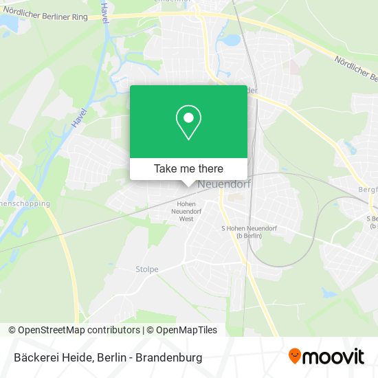 Bäckerei Heide map