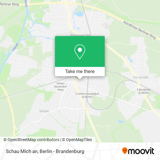 Карта Schau Mich an