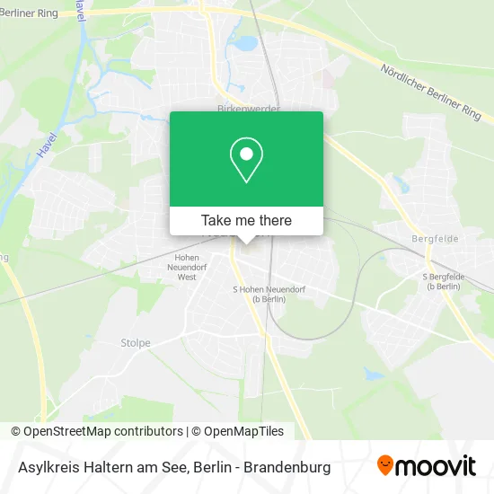 Карта Asylkreis Haltern am See
